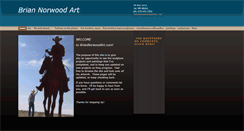 Desktop Screenshot of briannorwoodart.com